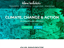 Tablet Screenshot of klimakollektiv.org